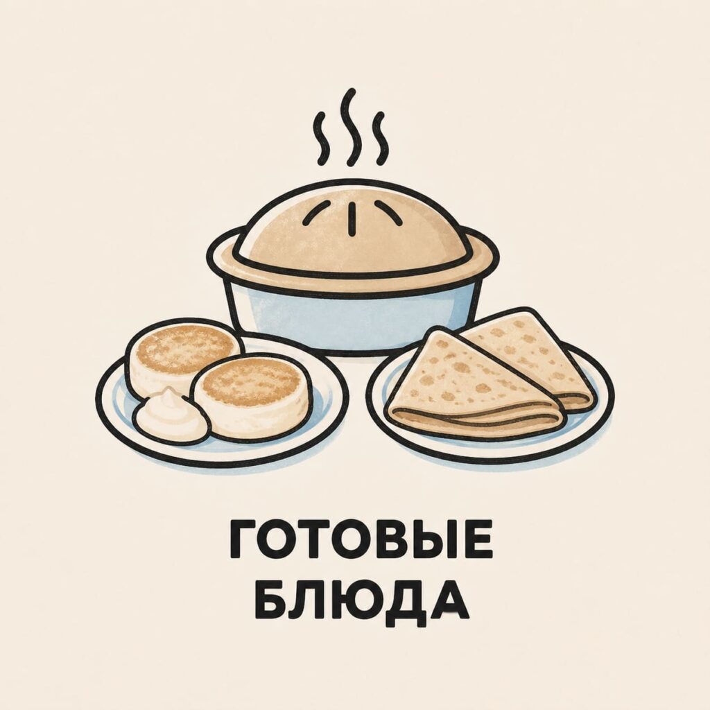Готовые блюда из фермерских продуктов из Рязани
